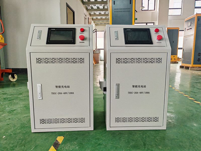 48V 100A Automatic Telescopic Charging Station