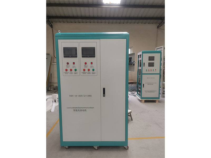 Exported to Laos THC-20-165V 2X100A dual-channel intelligent charging and discharging machine
